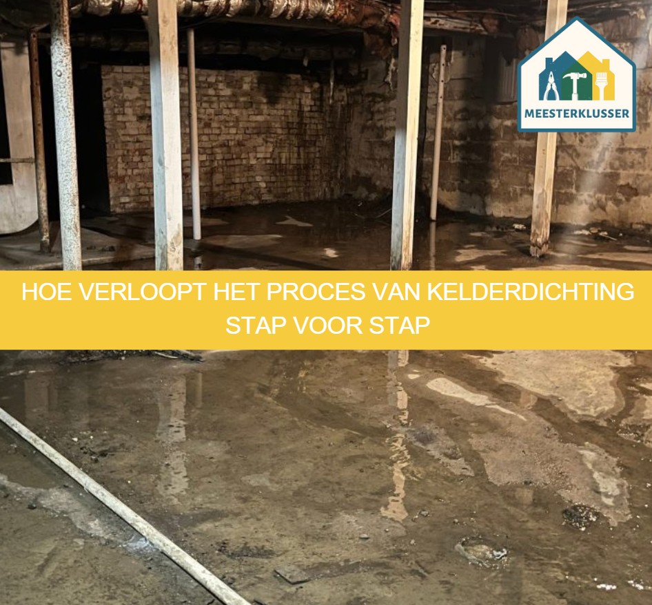 Hoe verloopt het proces van kelderdichting stap voor stap