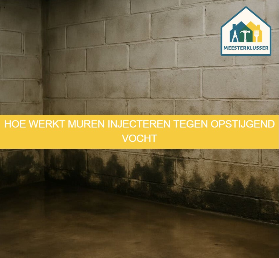 Hoe werkt muren injecteren tegen opstijgend vocht