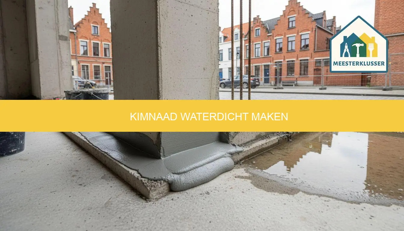 kimnaad waterdicht maken